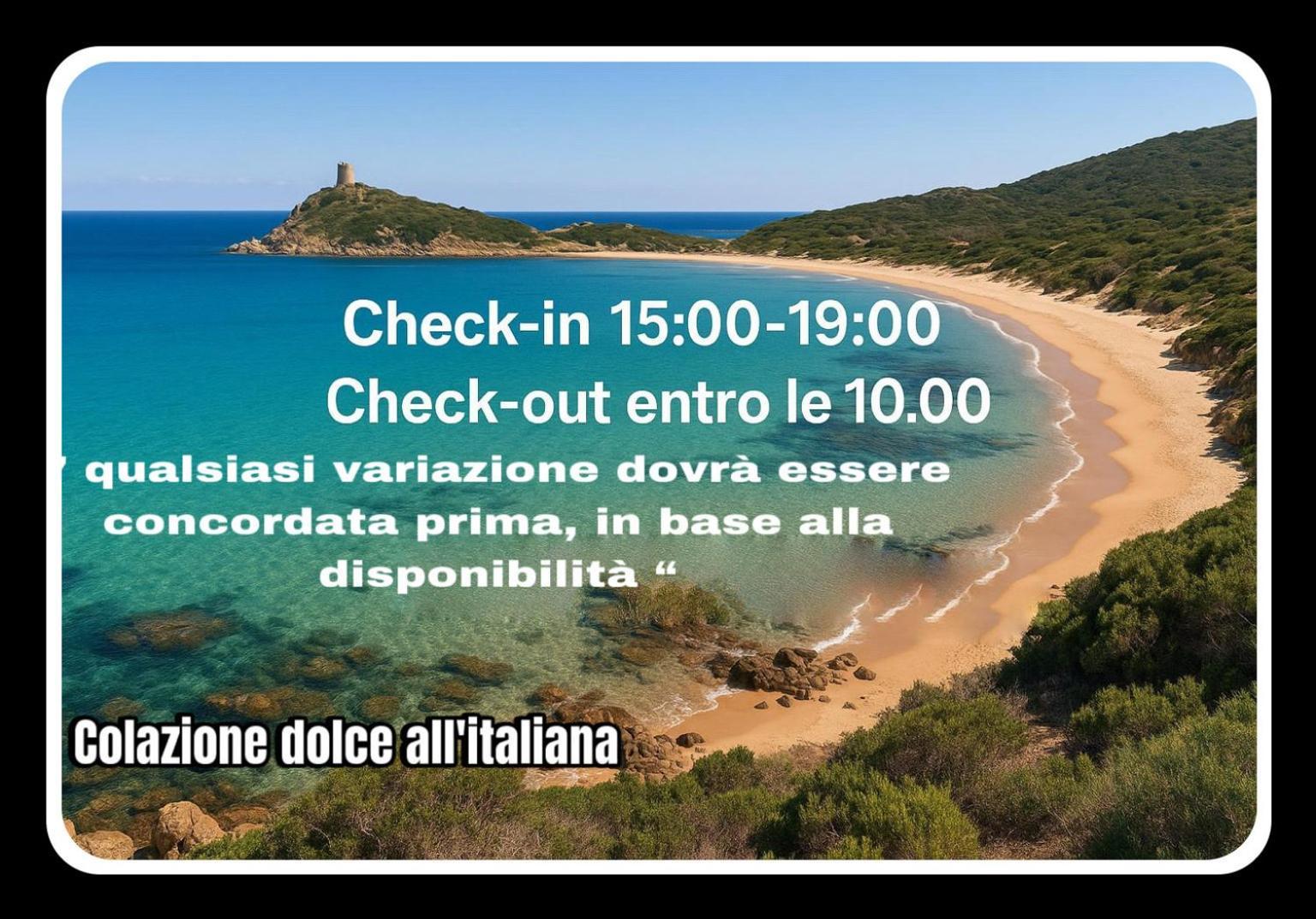 L'Oasi Di Chia Bed and Breakfast Exteriör bild
